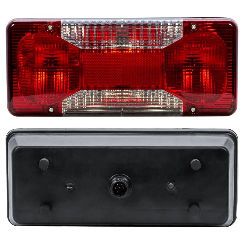 LONGLING Rückleuchte Links Heckleuchte Rücklicht Für IVECO Daily LKW Anhänger Pritsche 2006-2024 von LONGLING