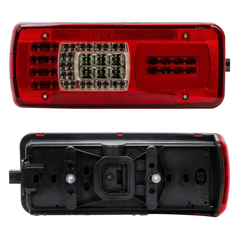 LONGLING Rückleuchte Links LED Heckleuchte 24V Rücklicht Für IVECO Stralis Eurocargo LKW von LONGLING