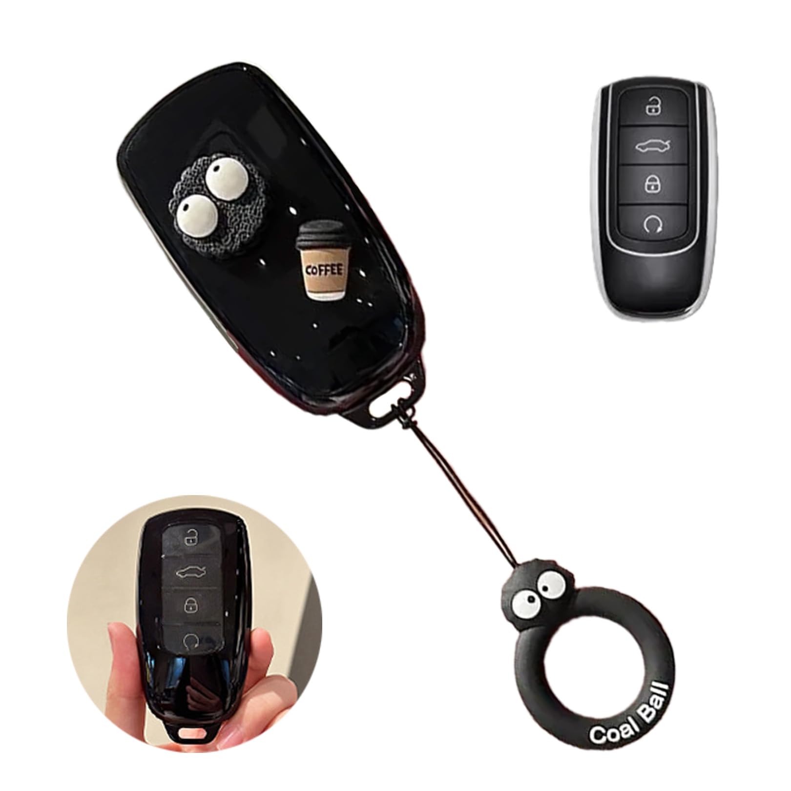 Autoschlüssel-Hülle, weiche TPU-Schutzhülle für Funkschlüssel, Zubehör, kompatibel mit Chery Omoda 5, kompatibel mit Tiggo 8 Pro 8 Plus 7 Pro 2021–2024 Autoschlüssel-Hülle, weiche TPU-Schutzhülle für Funkschlüssel, Zubehör, kompatibel mit Chery Omoda 5, kompatibel mit Tiggo 8 Pro 8 Plus 7 Pro 2021–2024 von LONGLOUO