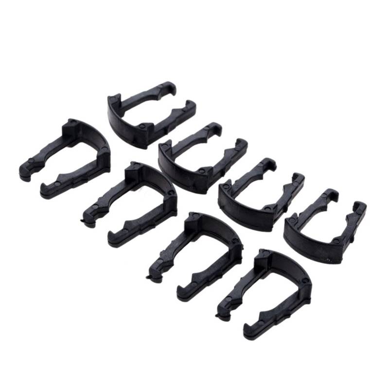 JINDIZH 20 stücke Auto Kraftstoff Filterschlauch Anschluss Befestigungselement Clip/compatible/V. -ra Forjetta Plastic Car Clips von LONGYUE