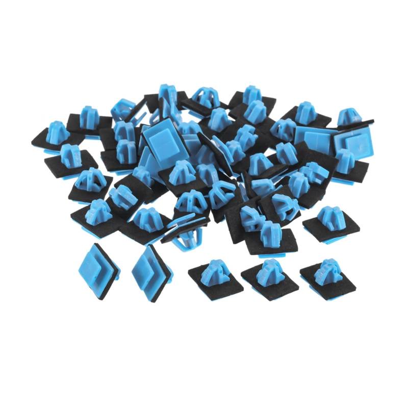 LONGYUE JINDIZH 50 stücke Kunststoff-Seitenformtier- und Tür-Trim-Clips Compatible Santa Fe Compatible/Sportage 877561F000 87756-1F000 von LONGYUE