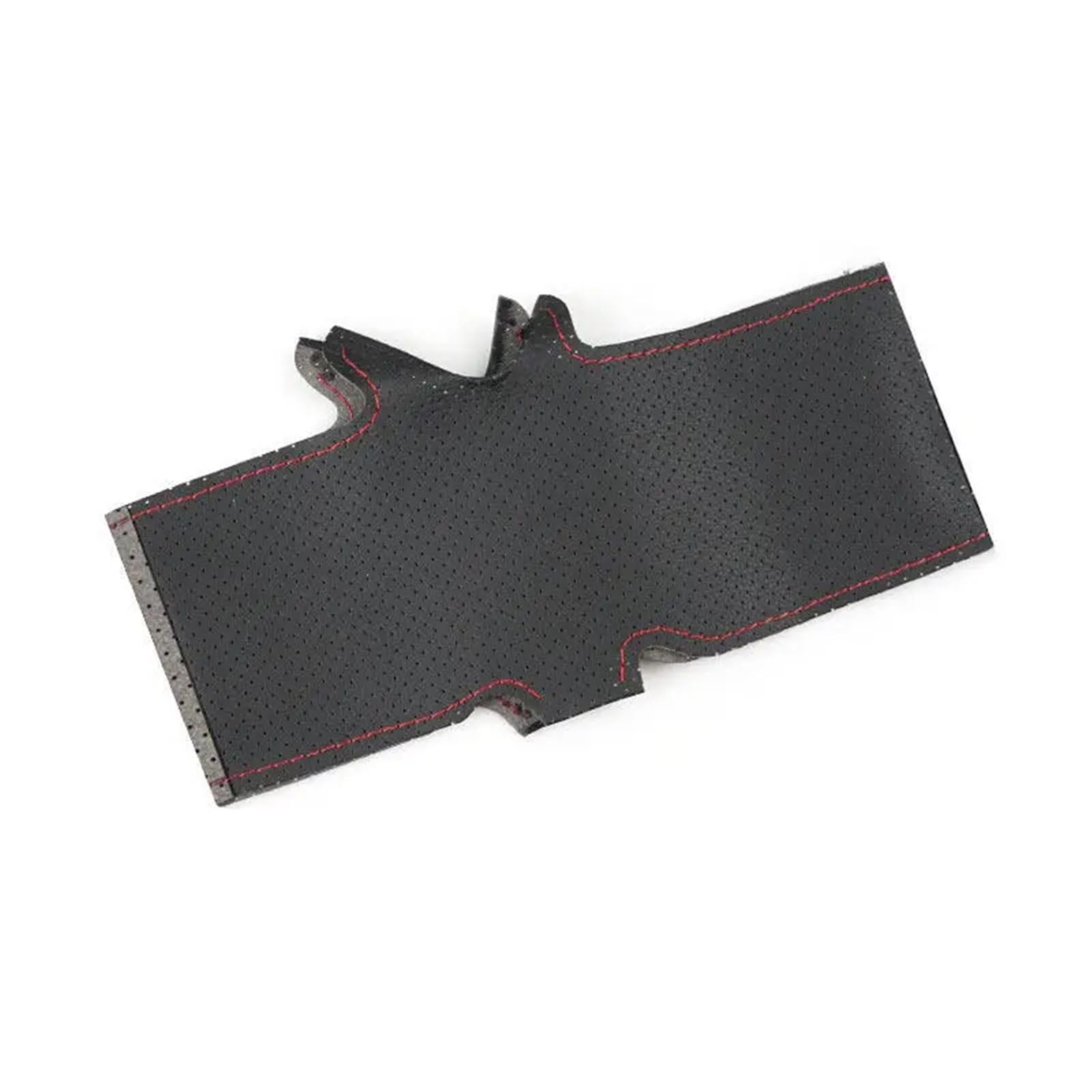 Auto-Lenkradabdeckung Für Benz Für S Klasse Für W221 2010 2011 2012 2013 Perforierte Mikrofaser Leder Trim Auto Lenkrad Seite Haltegriff Abdeckung Lenkradschutz(Perforate red line) von LONPEXDT