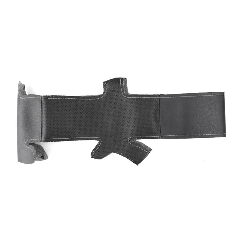 Auto-Lenkradabdeckung Für Citroen Für Berlingo Für Jumpy 2008 2009 2010 2011 2012 2013 2014 2015 2016 Weiche Perforierte Leder Abdeckung Auto Lenkrad Abdeckung Trim Lenkradschutz(Black-Gray line) von LONPEXDT