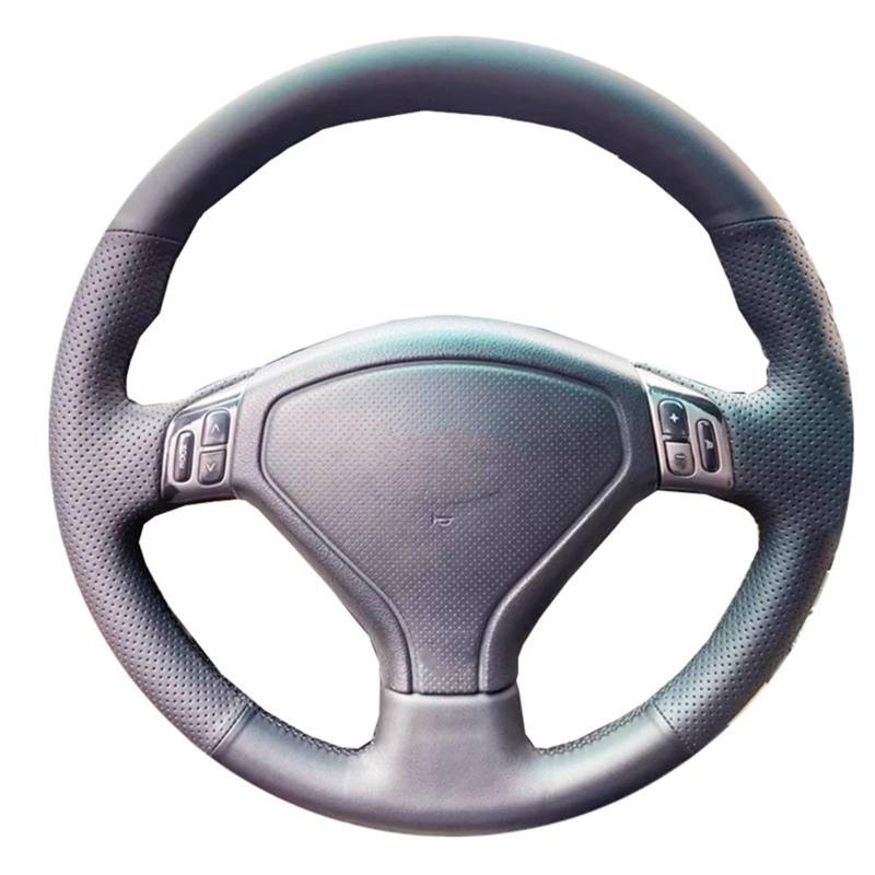 Auto-Lenkradabdeckung Für Subaru Für Forester Für Legacy 2005 2006 2007 Für Outback 2005 2007 Schwarz Auto Zubehör Lenkrad Abdeckung Lenkradschutz(Yellow Thread) von LONPEXDT