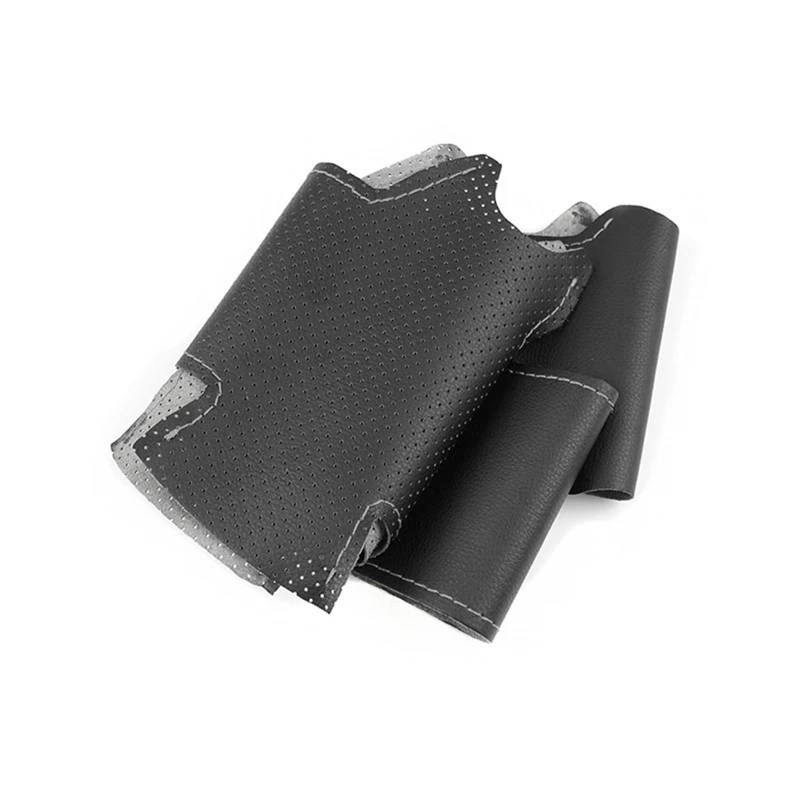 Auto-Lenkradabdeckung Für Toyota Für Prius 30 Für XW30 2009 2010 2011 2012 2013 2014 2015 Für Prius C US 2012-2017 Zöpfe Am Lenkrad Auto Lenkrad Handgenähte Lederabdeckung Lenkradschutz(Gray line) von LONPEXDT