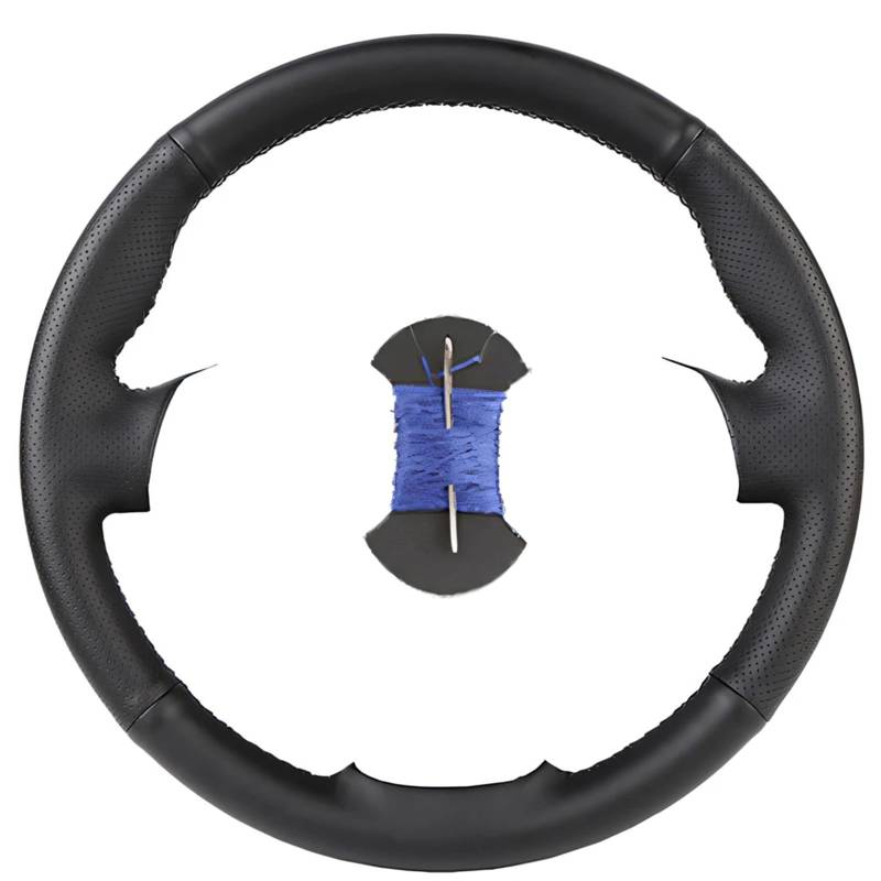 Auto-Lenkradabdeckung Für Volvo Für S40 2006 2007 2008 2009 2010-2012 Für V50 2005 2006 2007 2008 2009 2010 2011 Auto Künstliche Leder Lenkung Wrap Auto Lenkrad Abdeckung Lenkradschutz(Silber) von LONPEXDT