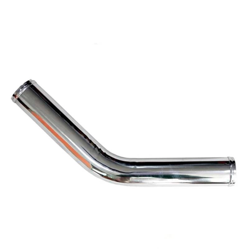 Luftschlauch Lufteinlassschlauch 101mm 4 "Zoll Aluminium Rohr Luftansaugrohr Für Rennwagen Ladeluftkühler 0/45/90/180 Grad U Typ Länge 500mm Universal Ansaugrohr(45 Degree) von LONPEXDT