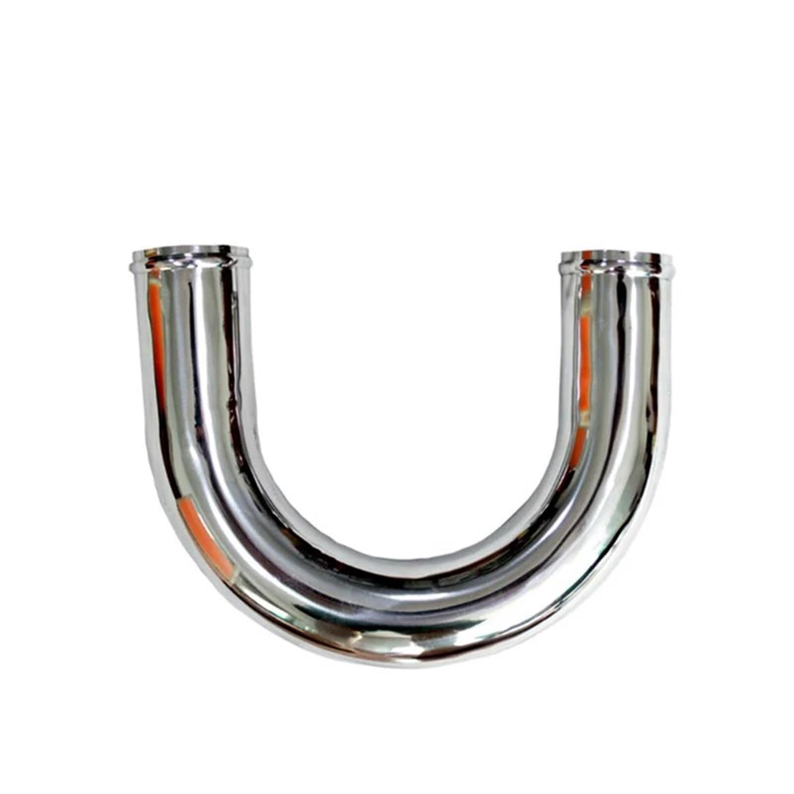 Luftschlauch Lufteinlassschlauch 101mm 4 "Zoll Aluminium Rohr Luftansaugrohr Für Rennwagen Ladeluftkühler 0/45/90/180 Grad U Typ Länge 500mm Universal Ansaugrohr(U-Type) von LONPEXDT