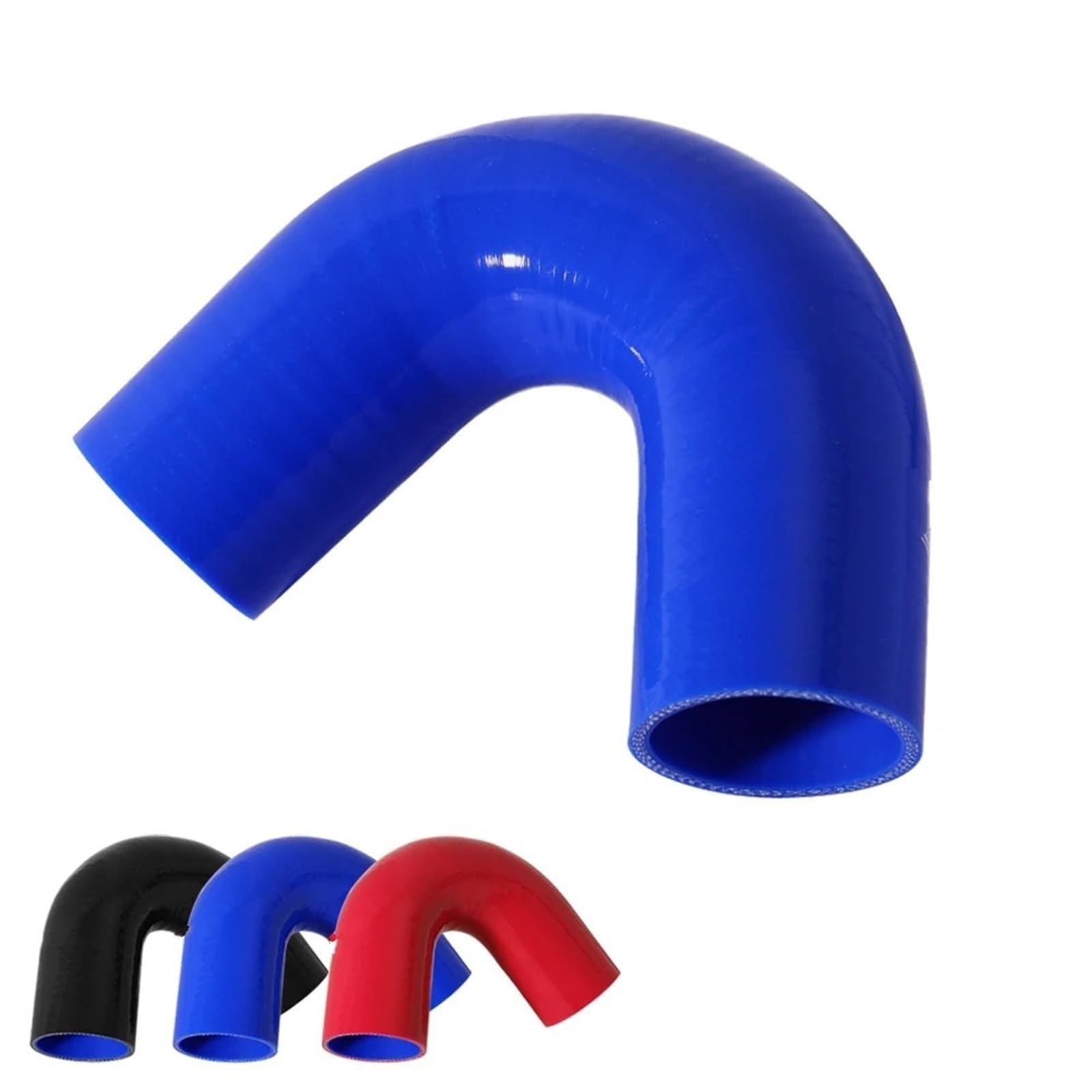 Luftschlauch Lufteinlassschlauch 135-Grad-Winkelstück Silikonschlauch ID 38 45 51 63 76 89 Mm Silikonrohrverbinder Ladeluftkühler Turbo Air Intake Rohrkoppler Blau Ansaugrohr(Blue-ID 86mm) von LONPEXDT