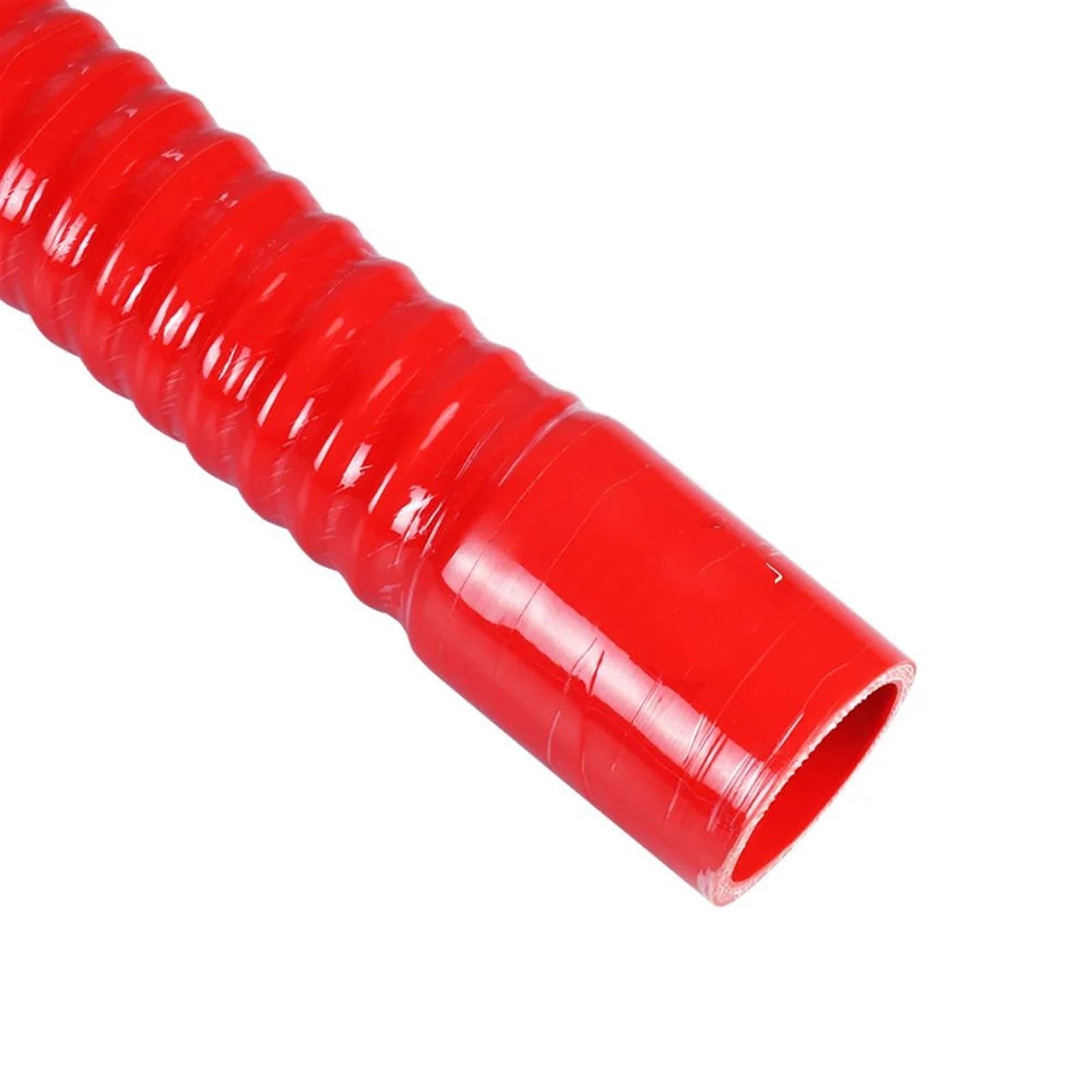 Luftschlauch Lufteinlassschlauch 30/32/34/36/38 Mm Flexibler Silikonschlauch Kühlerrohr Lufteinlass Hochdruck-Gummi-Verbindungsrohr Blau Rot Schwarz L: 50 cm Ansaugrohr(Red-ID-36mm) von LONPEXDT