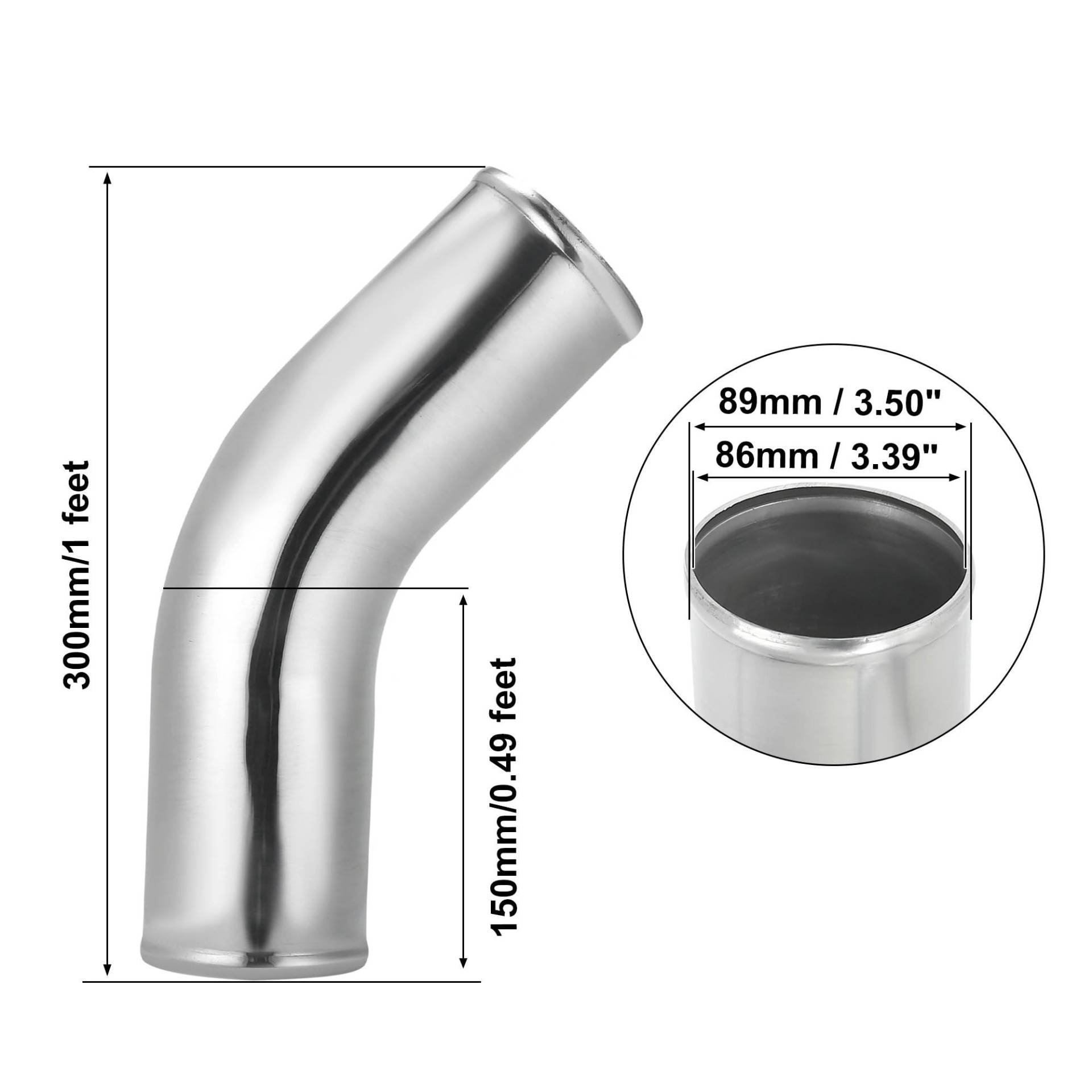 Luftschlauch Lufteinlassschlauch 45-Grad-Ladeluftkühlerrohr 63 Mm 70 Mm 76 Mm Außendurchmesser 300 Mm 500 Mm Lang Aluminiumlegierungsrohr Ladeluftkühlerrohr Luftansaugrohr Ansaugrohr(89mm OD 300mm L) Luftschlauch Lufteinlassschlauch 45-Grad-Ladeluftkühlerrohr 63 Mm 70 Mm 76 Mm Außendurchmesser 300 Mm 500 Mm Lang Aluminiumlegierungsrohr Ladeluftkühlerrohr Luftansaugrohr Ansaugrohr(89mm OD 300mm L) von LONPEXDT