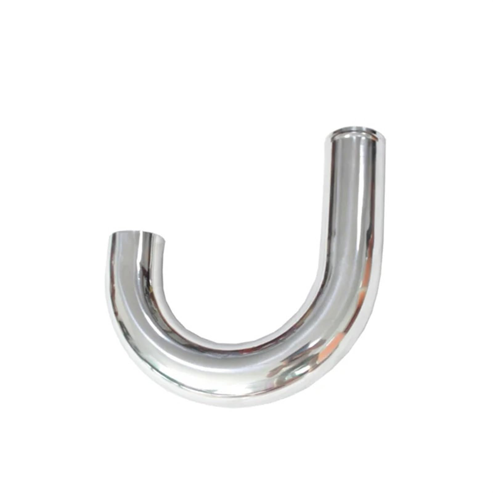 Luftschlauch Lufteinlassschlauch 70mm 2,75 "Zoll Aluminium Rohr Luftansaugrohr Für Rennwagen Ladeluftkühler 0/45/90/180 Grad LJUS Typ Länge 500mm Universal Ansaugrohr(J-Type) von LONPEXDT