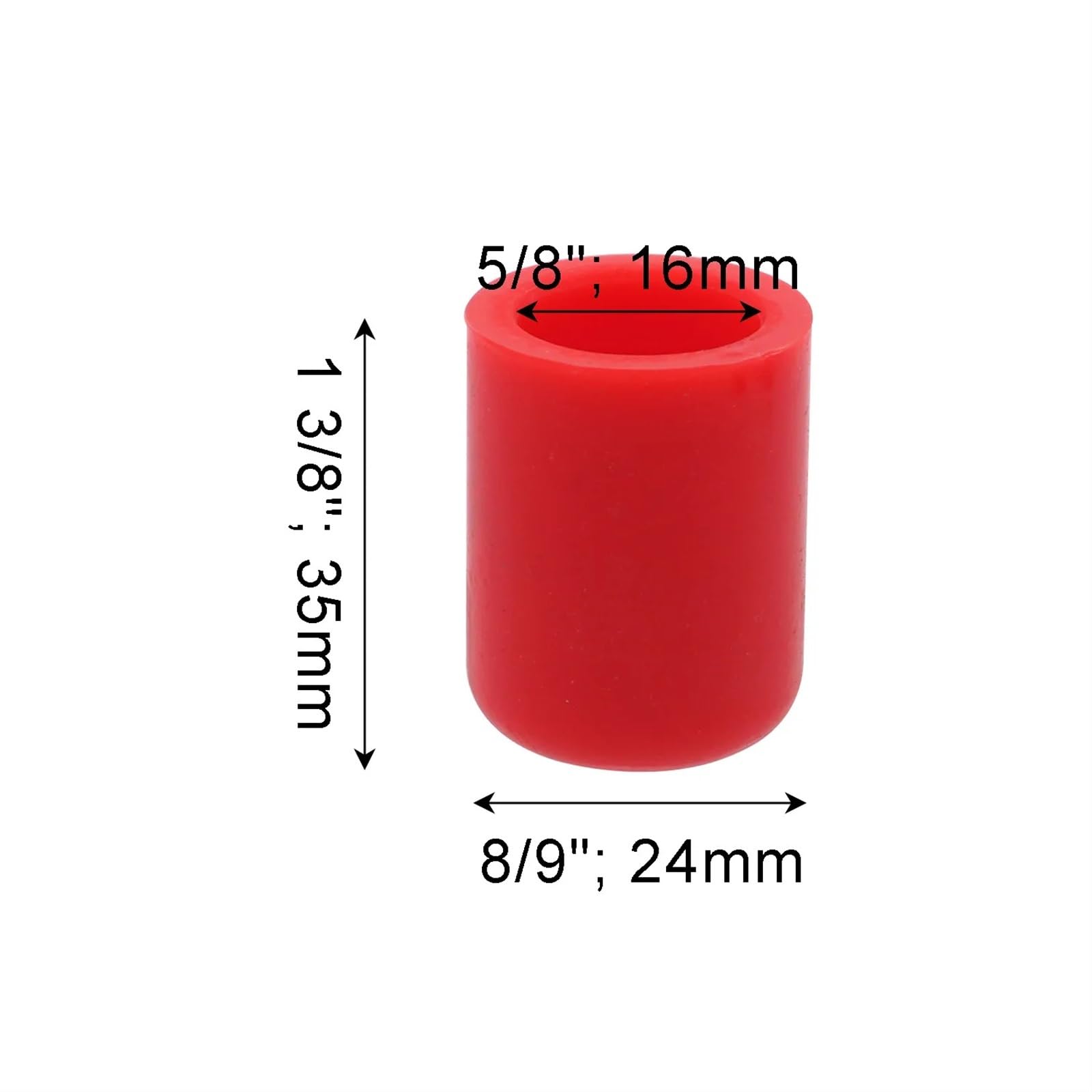 Luftschlauch Lufteinlassschlauch Silikonschlauch Vakuumschlauch Klemme Lufteinlass Kühlmittelkappe Endstopfen Rot Für Kühlmittelheizung Auto Universal Turbo Wasseranschluss Ansaugrohr(16MM-5PCS-Red) Luftschlauch Lufteinlassschlauch Silikonschlauch Vakuumschlauch Klemme Lufteinlass Kühlmittelkappe Endstopfen Rot Für Kühlmittelheizung Auto Universal Turbo Wasseranschluss Ansaugrohr(16MM-5PCS-Red) von LONPEXDT