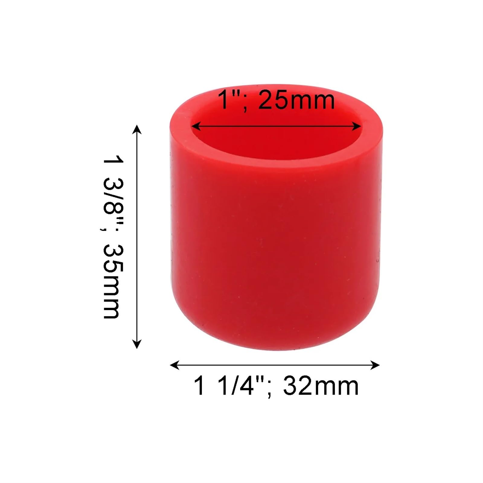 Luftschlauch Lufteinlassschlauch Silikonschlauch Vakuumschlauch Klemme Lufteinlass Kühlmittelkappe Endstopfen Rot Für Kühlmittelheizung Auto Universal Turbo Wasseranschluss Ansaugrohr(25MM-5PCS-Red) Luftschlauch Lufteinlassschlauch Silikonschlauch Vakuumschlauch Klemme Lufteinlass Kühlmittelkappe Endstopfen Rot Für Kühlmittelheizung Auto Universal Turbo Wasseranschluss Ansaugrohr(25MM-5PCS-Red) von LONPEXDT