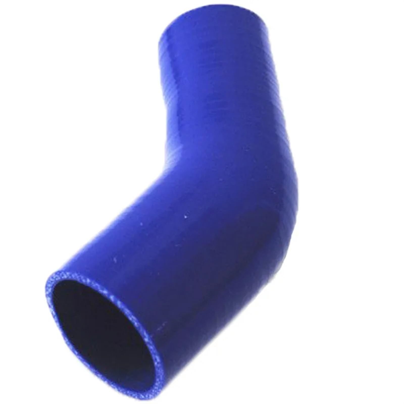 Luftschlauch Lufteinlassschlauch Universal 3-lagig 51mm / 57mm / 60mm / 63mm / 70mm 45° Silikonschlauch Ladeluftkühler Turbinenkupplung Rohr Ansaugrohr Blau Ansaugrohr(95MM) von LONPEXDT