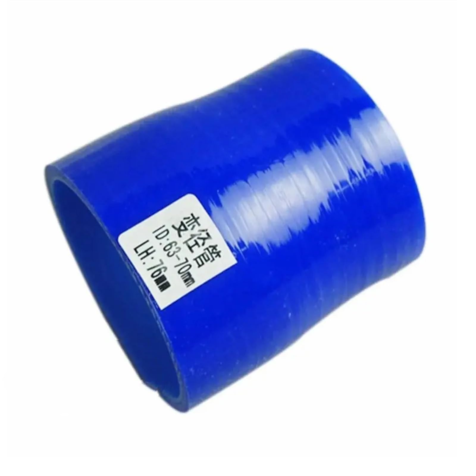 Luftschlauch Lufteinlassschlauch Universal-Silikonschlauch Gerade Kleiner Bis Großer Anschluss Auto-Ladeluftkühler Turbo-Ansaugrohrkupplung Blau 51 Mm 57 Mm 60 Mm Ansaugrohr(60-70mm) von LONPEXDT