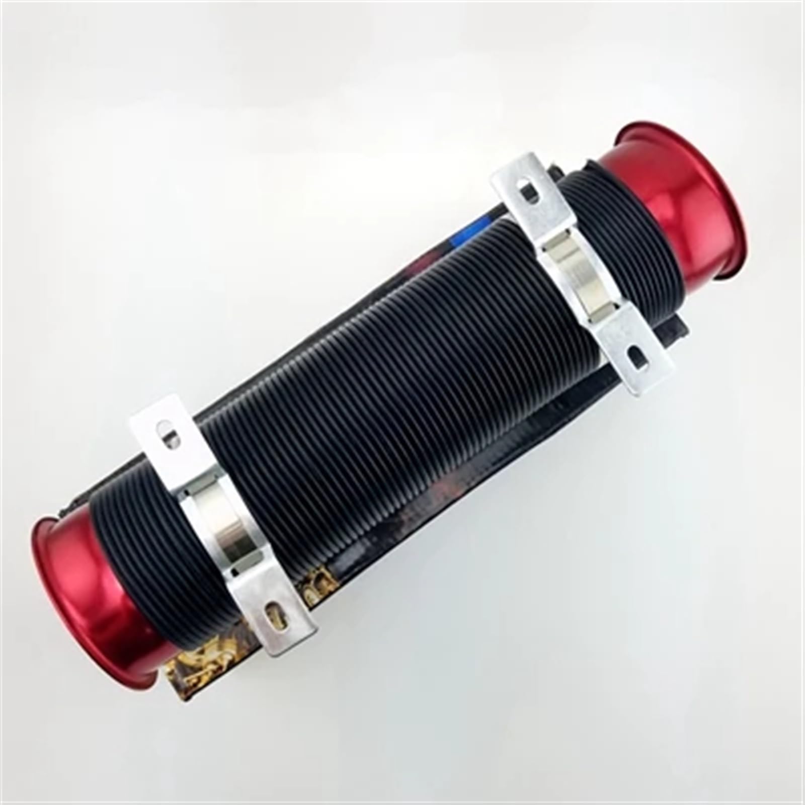 Luftschlauch Lufteinlassschlauch Universelles 76-mm-Turbo-Flexibles Luftansaugrohr Auspuffrohrbelüftung Erweiterbares Kaltluftansaugset Ansaugrohr(Rot) von LONPEXDT
