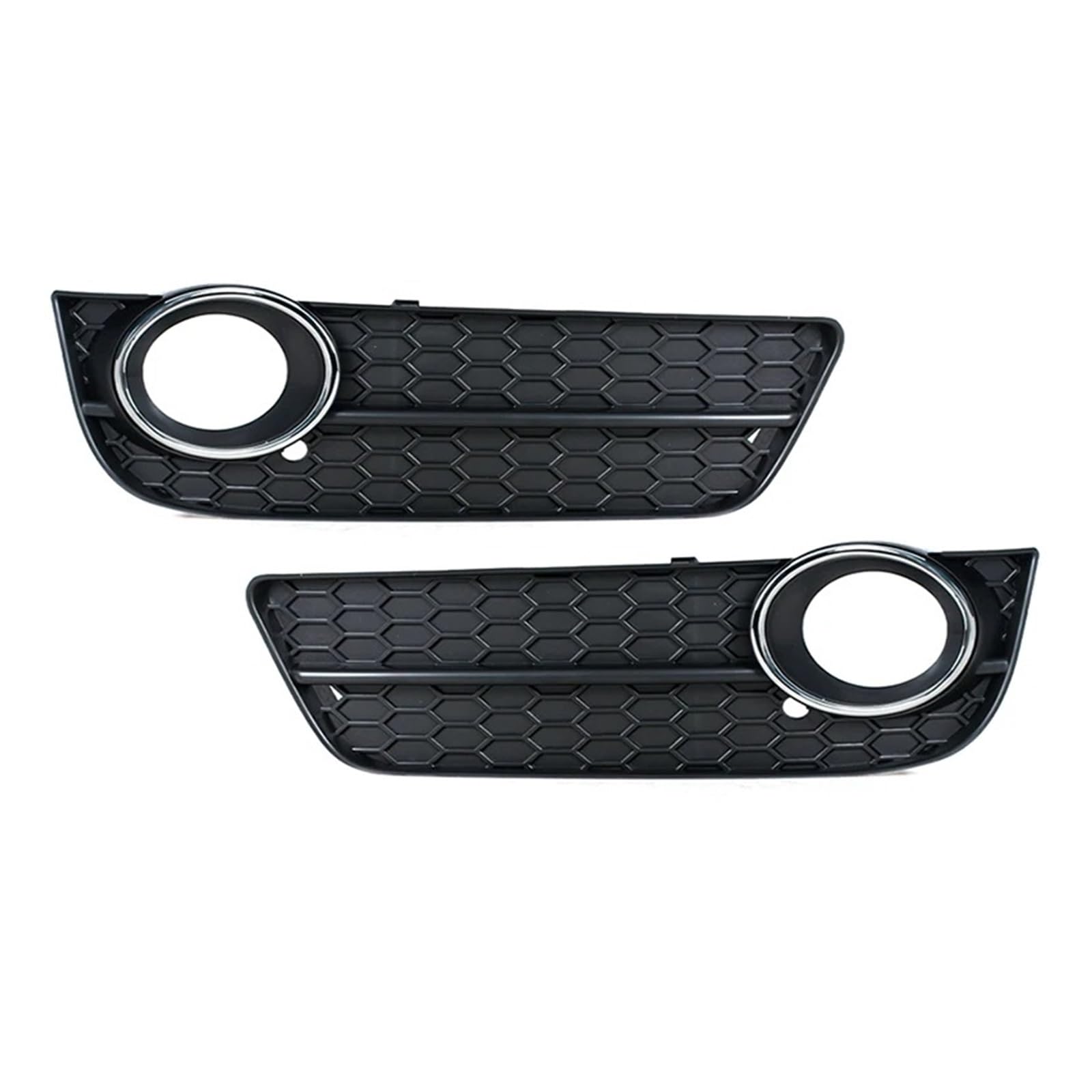 Rückfahrhilfe Auto Nebelscheinwerfer Licht Montage Kühlergrill Abdeckung Für A5 2008 2009 2010 2011 2012 Wabenform Nebelscheinwerfer Rahmen Lünette Einparkhilfe(Left and Right) von LONPEXDT