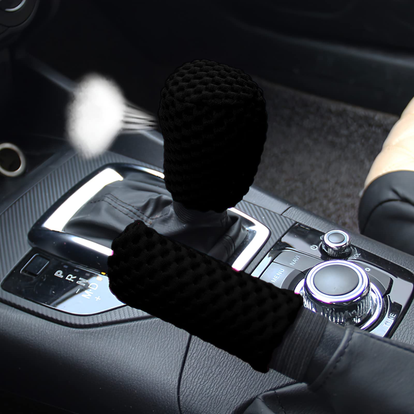 3 Stück Lenkradbezug 3D Massagenetz Lenkradhülle Handbremse Gangschaltung Abdeckung Universal Lenkradschutz Anti-Rutsch Lenkradschoner Weiche Atmungsaktive Lenkradabdeckung Autodekoration 37-39 cm 3 Stück Lenkradbezug 3D Massagenetz Lenkradhülle Handbremse Gangschaltung Abdeckung Universal Lenkradschutz Anti-Rutsch Lenkradschoner Weiche Atmungsaktive Lenkradabdeckung Autodekoration 37-39 cm von LONTG