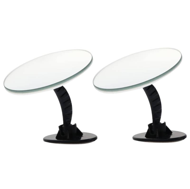 LOORGVEL 2Stücke Kfz Rückspiegel Weitwinkel Auto Zubehör für Bessere Sicht Mirror für Sicheres Fahren Auto Außenspiegel mit Klarer Spiegelfläche Professionelle von LOORGVEL