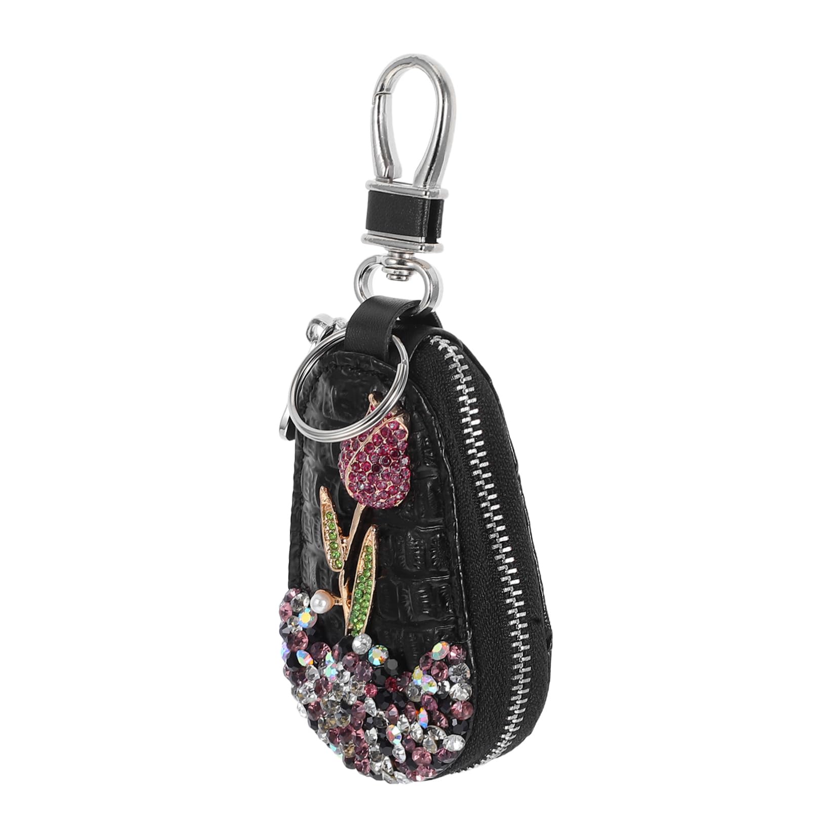 LOORGVEL Autoschlüsselanhänger-hülle, Schutz, Strasssteine, Glitzernde Autoschlüsselabdeckung, Rosenblumen-schlüsselhalter Für Auto-fernbedienung, Schlüsselanhänger-halter, Zubehör, LOORGVEL Autoschlüsselanhänger-hülle, Schutz, Strasssteine, Glitzernde Autoschlüsselabdeckung, Rosenblumen-schlüsselhalter Für Auto-fernbedienung, Schlüsselanhänger-halter, Zubehör, von LOORGVEL