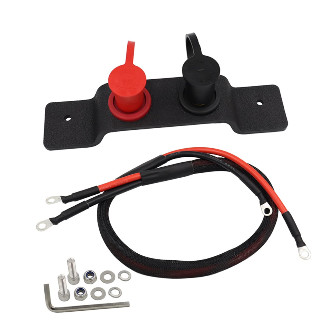 LOORGVEL Batteriesprungkabel für Wasserdichtes Hochspannungskabel mit Fernbedienung für Utv und ATV Bietet durch Kupferkernbuchsen und Große LOORGVEL Batteriesprungkabel für Wasserdichtes Hochspannungskabel mit Fernbedienung für Utv und ATV Bietet durch Kupferkernbuchsen und Große von LOORGVEL