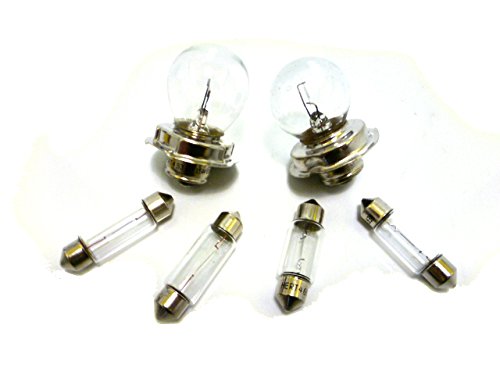 Glühlampen-Set, 6-teilig – 6 V Vespa 50N 50L 50R 50 Special Glühlampen-Set, 6-teilig – 6 V Vespa 50N 50L 50R 50 Special von UINCLU