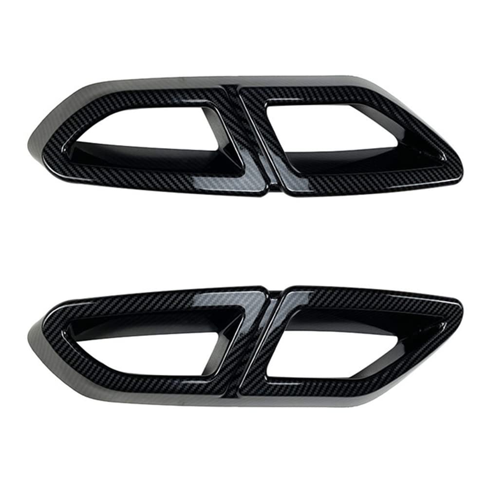 LOPLP Auto Auspuff Diffusor Rahmen Auspuffblende Rahmenabdeckung Modifiziertes Zubehör für VW Passat B8 Variant R-line 2015 2016 2017 2018 2019, ABS, Carbon-fiber-look LOPLP Auto Auspuff Diffusor Rahmen Auspuffblende Rahmenabdeckung Modifiziertes Zubehör für VW Passat B8 Variant R-line 2015 2016 2017 2018 2019, ABS, Carbon-fiber-look von LOPLP