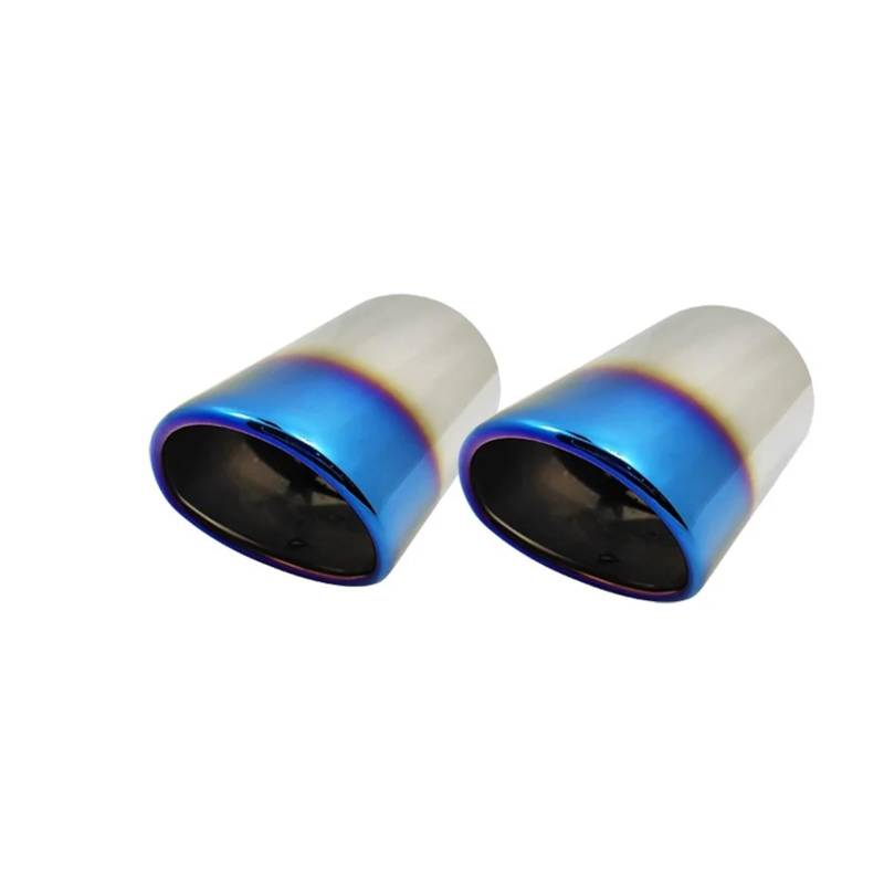 Auto-Endrohre Edelstahl Auto Auspuffrohr Schalldämpfer Für Q5 2009 2010 2011 2012 2013 Endrohr Schalldämpfer Spitze Schwanz Kehle Zubehör Auto Styling Endschalldämpfer Auspuffendrohr(C) von LORSKRD