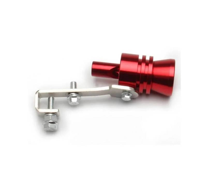 Auto-Endrohre Universal Sound Simulator Auto Turbo Sound Whistle Fahrzeug Refit Gerät Auspuffrohr Turbo Sound Whistle Auto Turbo Schalldämpfer Endschalldämpfer Auspuffendrohr(Red-S) von LORSKRD