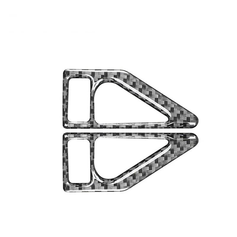 Dekor Panel Trim Innen Für 3 Serie E46 1997-2004 2PCS Carbonfaserauto Heck Lesen Lampenlampen-Dekoration Aufkleber Auto Innenzubehör Accessoires Auto Abdeckung Trim Cover von LORSKRD
