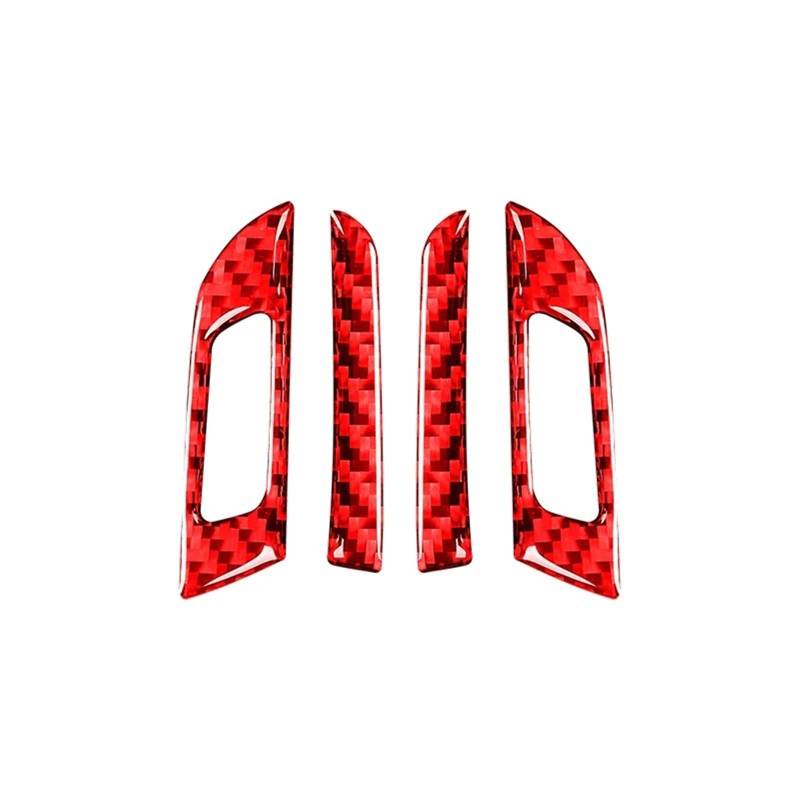 Dekor Panel Trim Innen Für 3er F30 2013 2014 2015 2016 2017 2018 Zubehör Carbon Fiber Auto Armaturenbrett Beidseitig Luftauslass Einstellknopf Zierrahmen Aufkleber Auto Abdeckung Trim Cover von LORSKRD