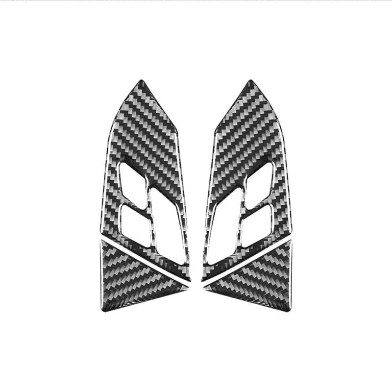 Dekor Panel Trim Innen Für 5 Series E60 2004-2010 Autozubehör Carbon Fiber Innenausstattung Auto Lenkrad Panel Tasten Zierrahmen Abdeckung Aufkleber Auto Abdeckung Trim Cover von LORSKRD
