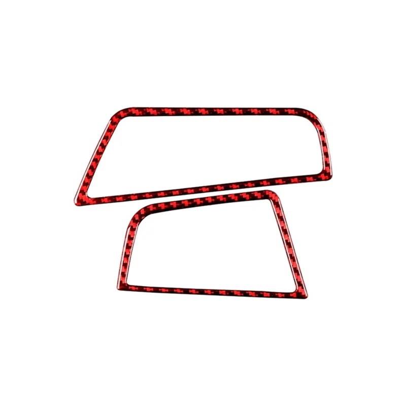 Dekor Panel Trim Innen Für 5 Series F10 F18 2011-2017 Zubehör Kohlefaser-Armaturenbrett Links Und Rechts Luftauslässe Zierblende Rahmenaufkleber Auto Abdeckung Trim Cover von LORSKRD