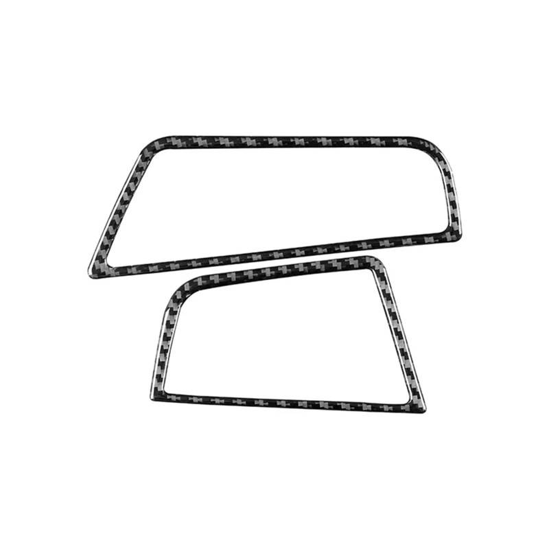 Dekor Panel Trim Innen Für 5 Series F10 F18 2011-2017 Zubehör Kohlefaser-Armaturenbrett Links Und Rechts Luftauslässe Zierblende Rahmenaufkleber Auto Abdeckung Trim Cover von LORSKRD