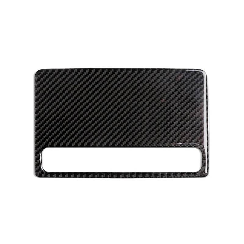 Dekor Panel Trim Innen Für A3 Für S3 2014 2015 2016 2017 2018 Auto Center Control Navigation Screen Panel Dashboard Rahmen Carbon Faser Abdeckung Dekor Auto Abdeckung Trim Cover von LORSKRD