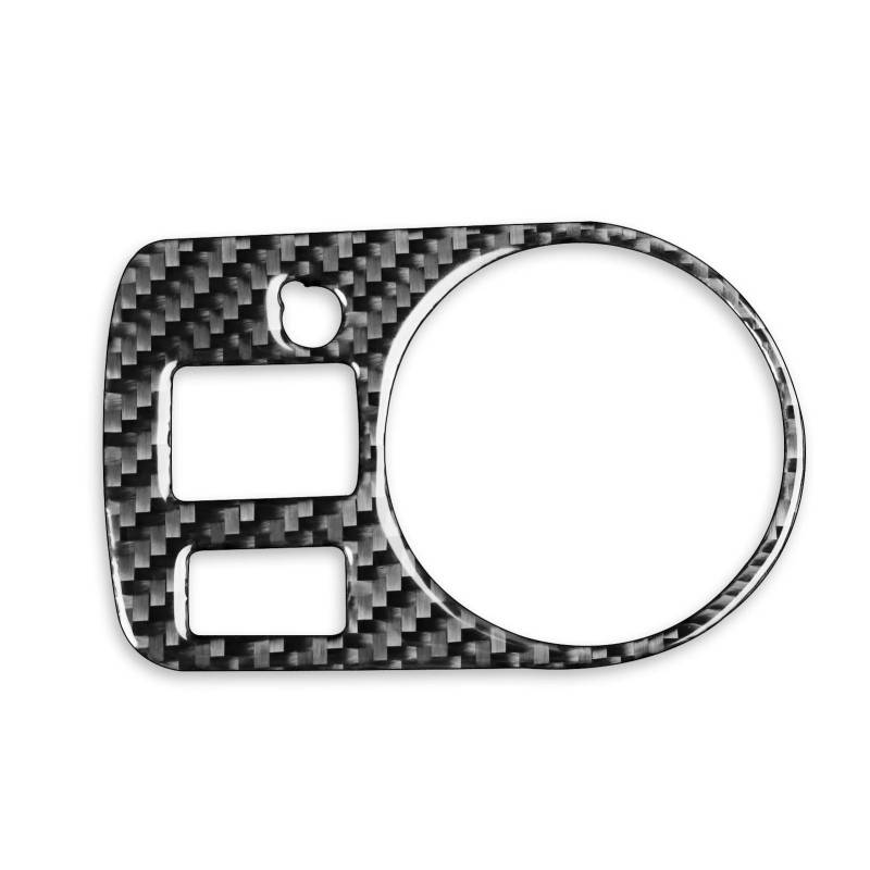 Dekor Panel Trim Innen Für A3 Für S3 Für 8P 2006 2007 Kohlefaser-Aufkleber Autozubehör Scheinwerferschalter Panel Innenverkleidung Abdeckung Armaturenbrett Auto Abdeckung Trim Cover von LORSKRD