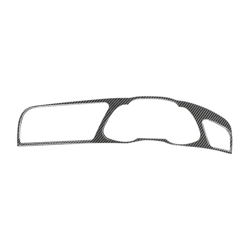 Dekor Panel Trim Innen Für A4L Für A4 Für RS4 Für S4 2013-2016 Autozubehör Carbon Fiber Innenausstattung Auto-Armaturenbrett Rahmen Dekoration Abdeckung Trim Aufkleber Auto Abdeckung Trim Cover von LORSKRD
