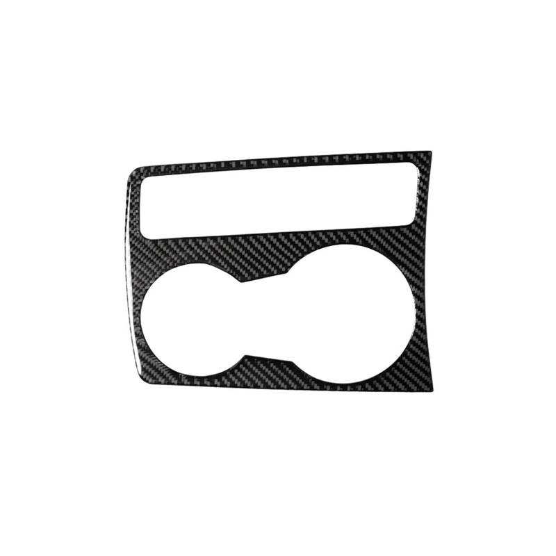 Dekor Panel Trim Innen Für A5 Für A4 B8 2009-2015 Kohlefaserverkleidung Getränkehalter Dekorativer Rahmen Aufkleber Abdeckung Auto Styling Zubehör Auto Abdeckung Trim Cover von LORSKRD