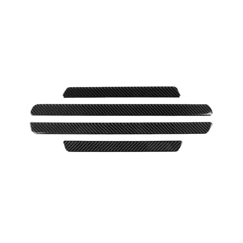 Dekor Panel Trim Innen Für A6 S6 Für C7 Für A7 Für S7 4G8 2012-2018 Einstiegsleistenschutz Dekoration Abdeckung Aufkleber Abziehbild Verkleidung Autozubehör Kohlefaser Auto Abdeckung Trim Cover von LORSKRD