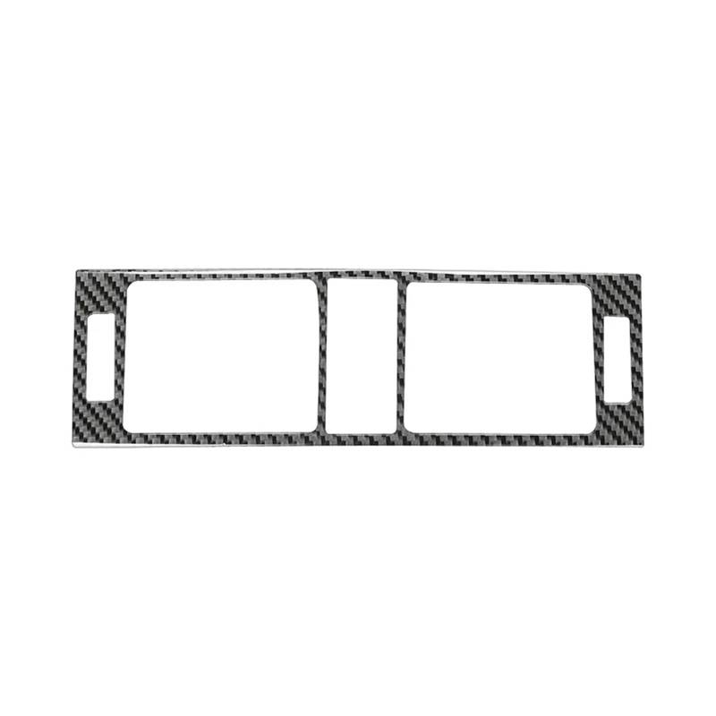 Dekor Panel Trim Innen Für Benz C-Klasse W204 2007–2011 2012 2013 Aufkleber Carbon Fiber Auto Armaturenbrett Zentrale Luftauslass Dekorativer Rahmen Auto Zubehör Auto Abdeckung Trim Cover von LORSKRD