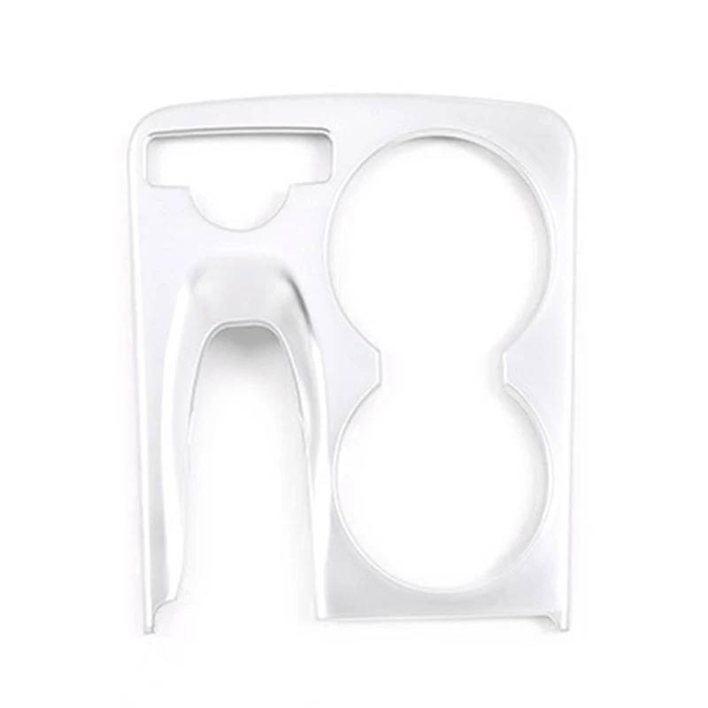 Dekor Panel Trim Innen Für Benz Für GLK X204 2008-2015 Auto ABS Chrom Zentrale Steuerung Getriebe Shift Panel Wasser Tasse Halter Rahmen Abdeckung Aufkleber Trim Auto Abdeckung Trim Cover von LORSKRD