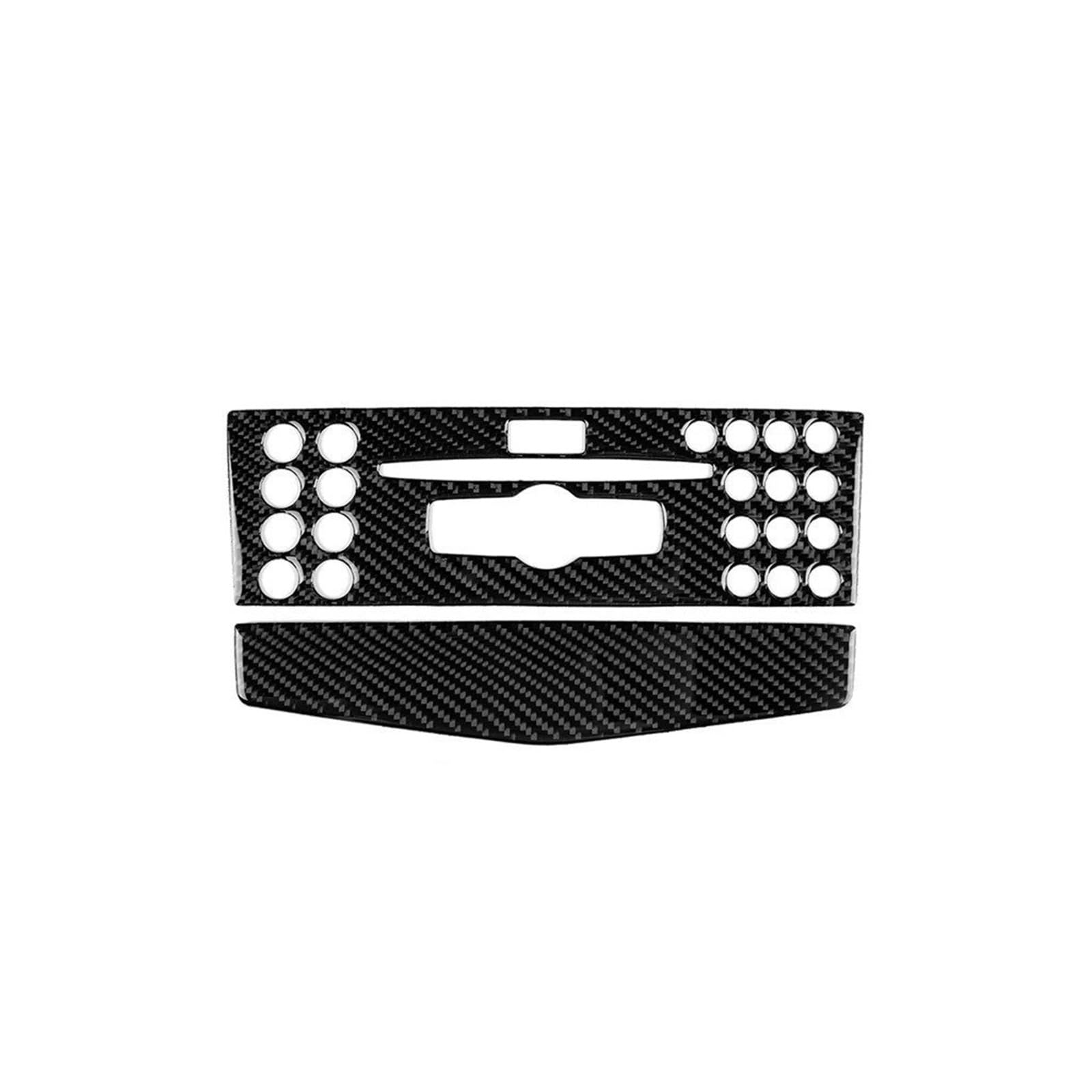 Dekor Panel Trim Innen Für Benz W204 C-Klasse 2007-2013 Zentralsteuerung CD Autoradio-Tastenfeld Dekorative Abdeckung Verkleidung Aufkleber Zubehör Kohlefaser Auto Abdeckung Trim Cover Dekor Panel Trim Innen Für Benz W204 C-Klasse 2007-2013 Zentralsteuerung CD Autoradio-Tastenfeld Dekorative Abdeckung Verkleidung Aufkleber Zubehör Kohlefaser Auto Abdeckung Trim Cover von LORSKRD