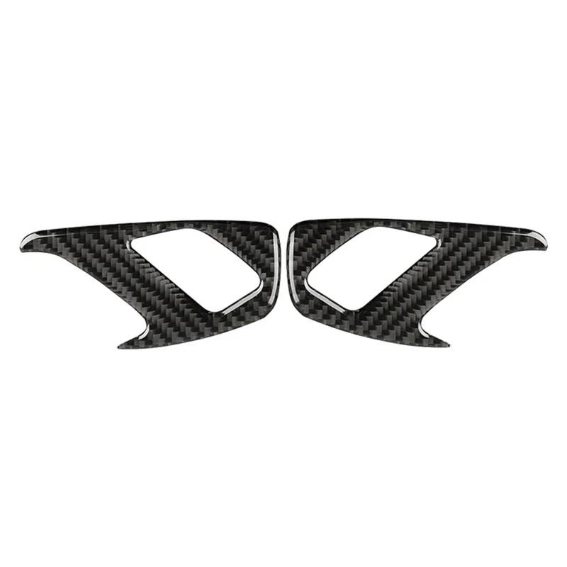 Dekor Panel Trim Innen Für Chevrolet Für Camaro 2017-2022 Zubehör Carbon Fiber Innen Auto Türschloss Schalter Taste Dekorative Aufkleber Trim Abdeckung Rahmen Auto Abdeckung Trim Cover von LORSKRD