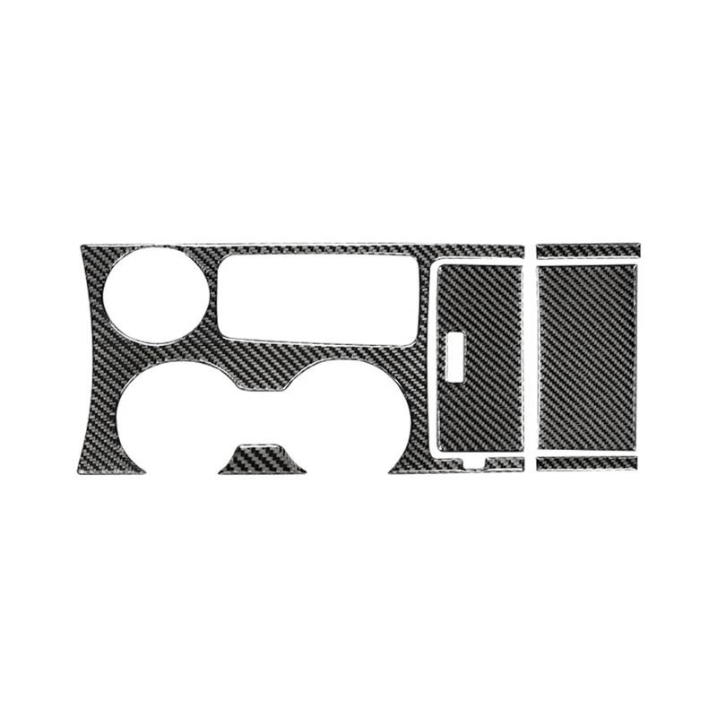 Dekor Panel Trim Innen Für Ford Für Explorer 2013-2019 Autozubehör Innenausstattung Auto Wasserbecher Getriebe Panel Dekoration Abdeckung Trim Aufkleber Aufkleber Kohlefaser Auto Abdeckung Trim Cover von LORSKRD