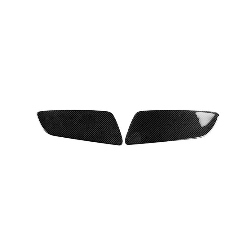 Dekor Panel Trim Innen Für Ford Für Mustang 2015 2016 2017 2018 2019 2020 Carbon Fiber Hinten Tür Panel Abdeckung Griff Trim Auto Zubehör Auto Abdeckung Trim Cover von LORSKRD