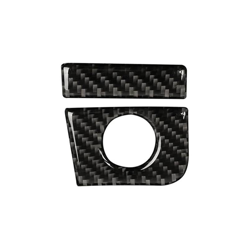 Dekor Panel Trim Innen Für Ford Für Mustang GT 2015-2021 Autozubehör Carbon Fiber Innenausstattung Auto Co-Pilot Aufbewahrungsbox Schalter Panel Abdeckung Zieraufkleber Auto Abdeckung Trim Cover von LORSKRD