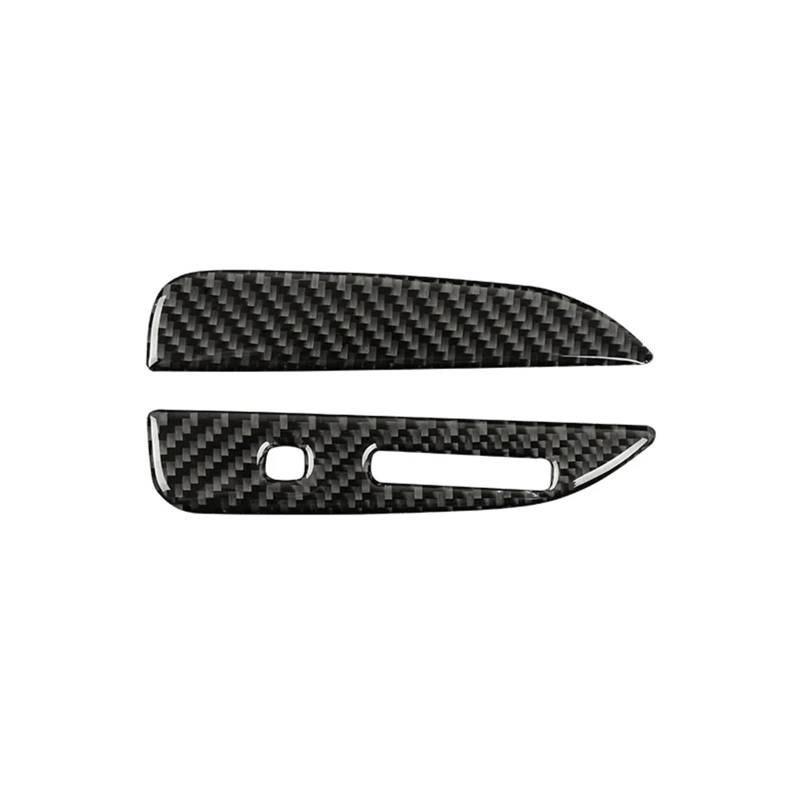 Dekor Panel Trim Innen Für Ford Für Mustang GT 2015-2021 Zubehör Carbon Fiber Innenausstattung Auto Getriebe Shift Box Panel Abdeckung Zierrahmen Dekorative Kit Aufkleber Auto Abdeckung Trim Cover von LORSKRD