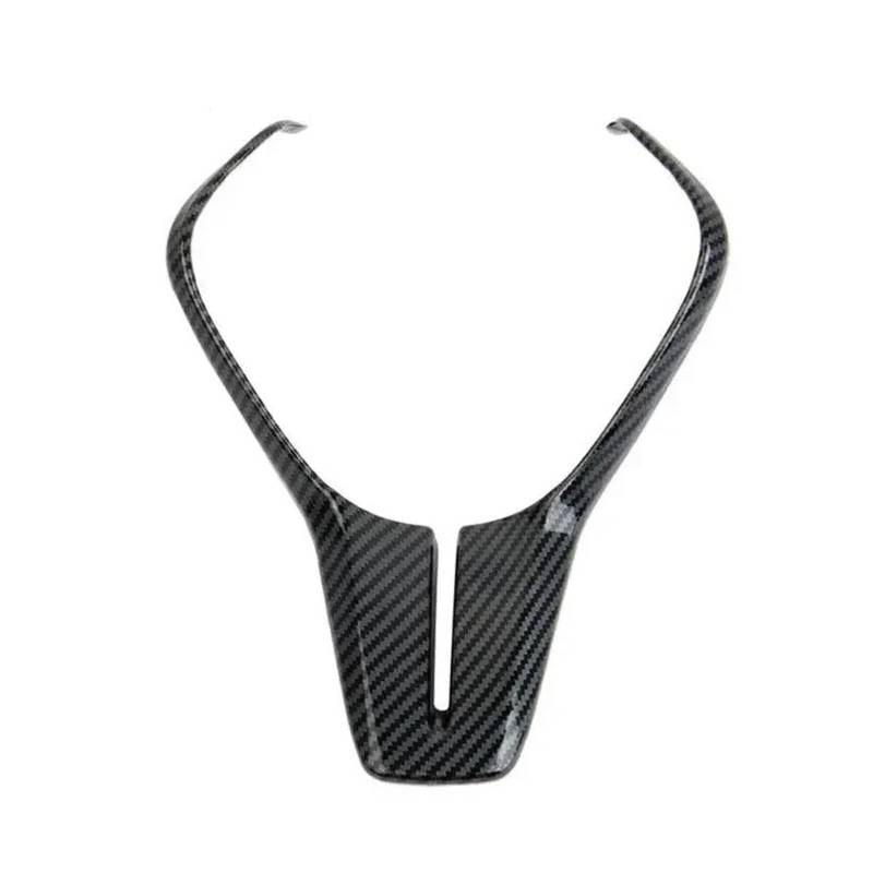 Dekor Panel Trim Innen Für Infiniti Für Q50 Q50L Q60 2018-2022 Kohlefaser-ABS-Auto-Lenkradsrahmenverkleidungsverkleidungen Abdeckplatte Aufkleberdekoration Auto Abdeckung Trim Cover von LORSKRD
