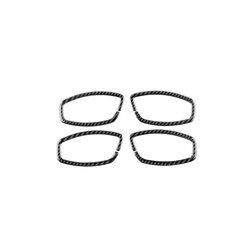 Dekor Panel Trim Innen Für Megane 2009 2010 2011 2012 2013 2014 LHD RHD Innentürgriffrahmen Innenverkleidung Echter Weicher Carbonfaser-Aufkleber Auto Abdeckung Trim Cover von LORSKRD